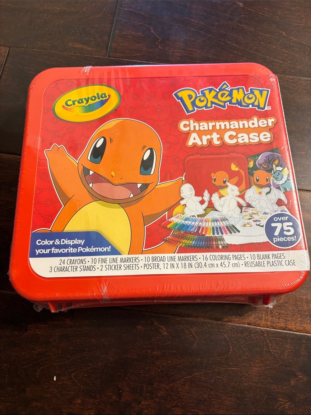 Crayola Pokémon Charmander Art Case - Orange